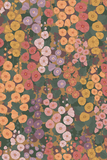 Hollyhocks wallpaper - Fall