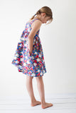 Jumper dress in Scandinavian floral