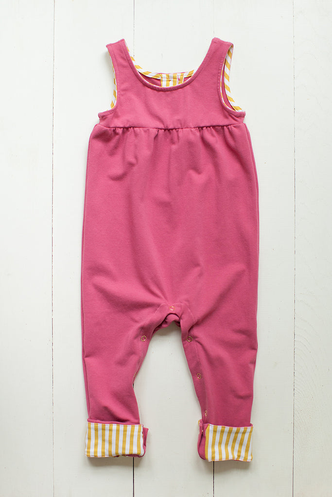 Tank romper in berry