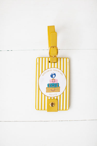 Luggage tag - Worldwide Adventure Society