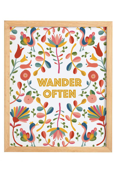 Wander Often Print